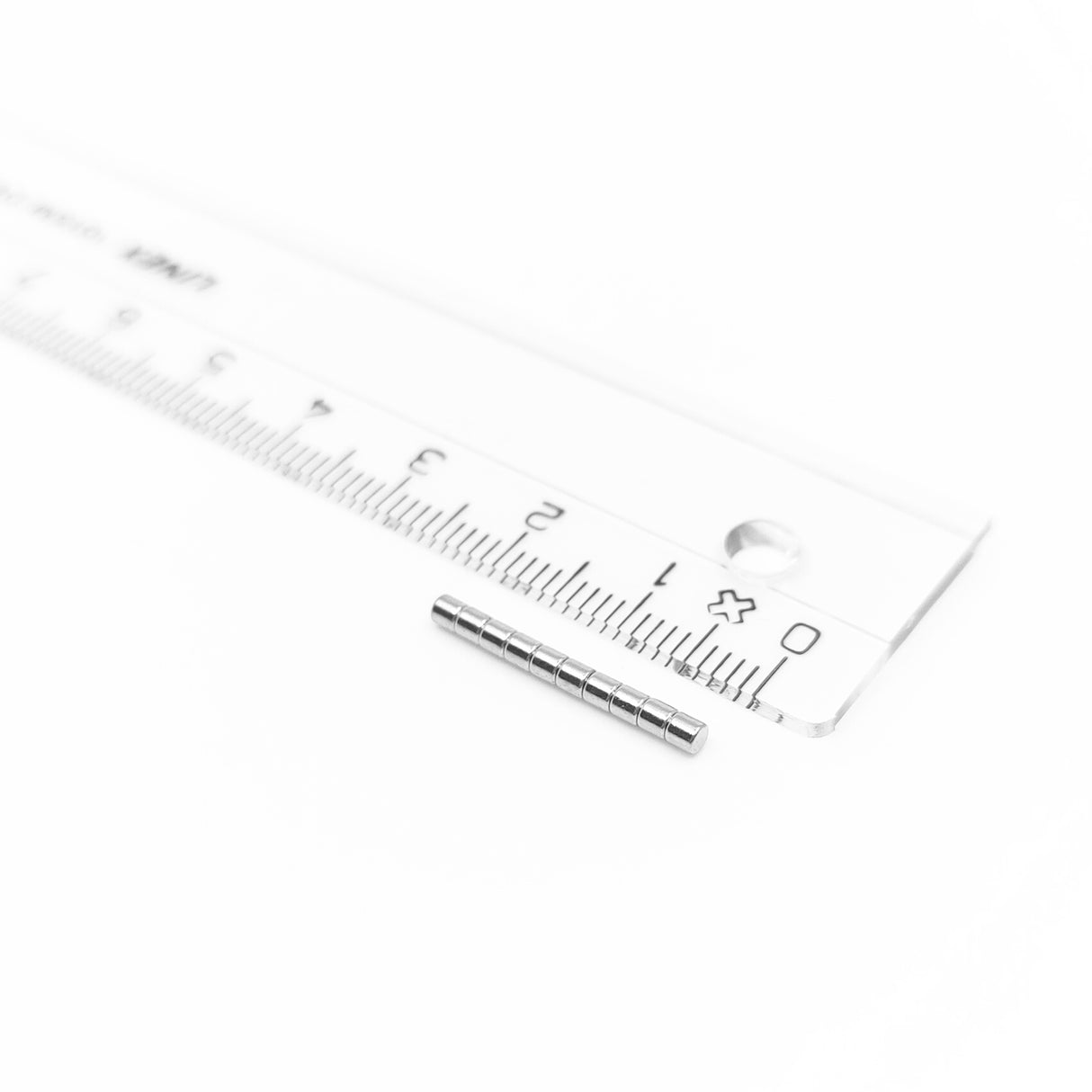 Supermagnet, Skive 2x2 mm (neodymium)