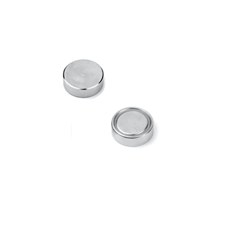 Flat Potmagnet, Ø16 mm - Neodym