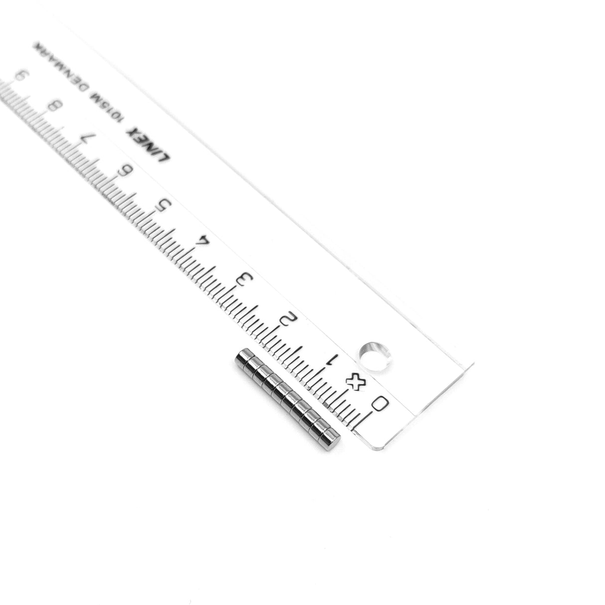 Supermagnet, Skive 3x2 mm (neodymium)