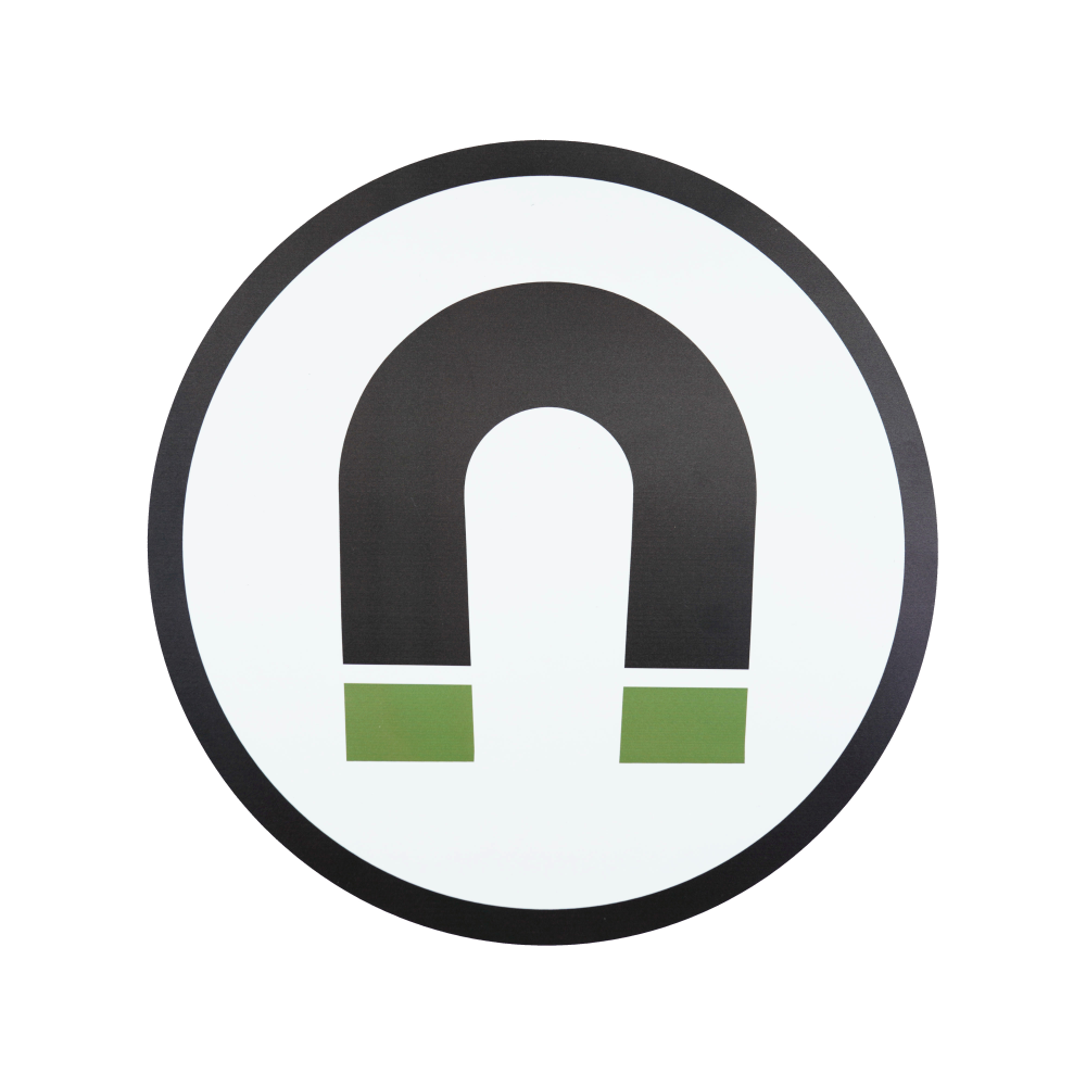 Ø25 cm magnetisk trykk (0,7)