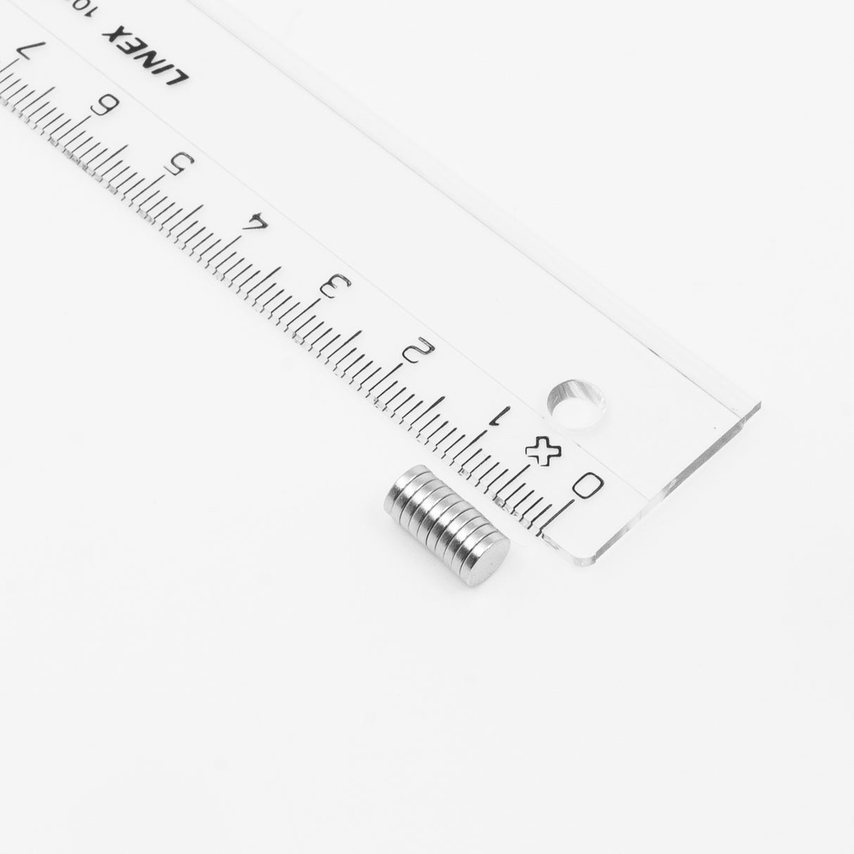 Supermagnet, Skive 5x1 mm (neodymium)