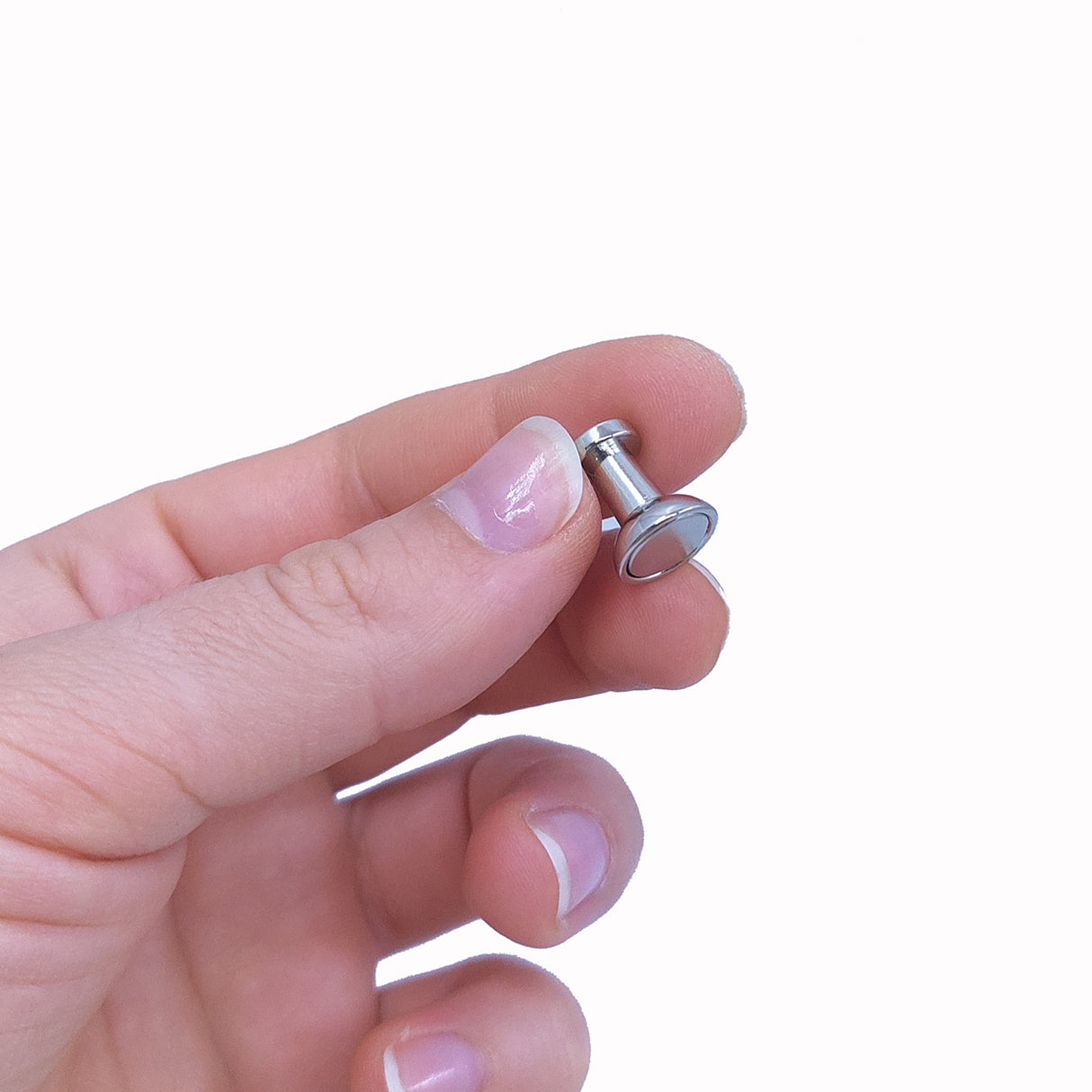 STIFT magneter, metall 10-pakk - kjøleskapsmagneter