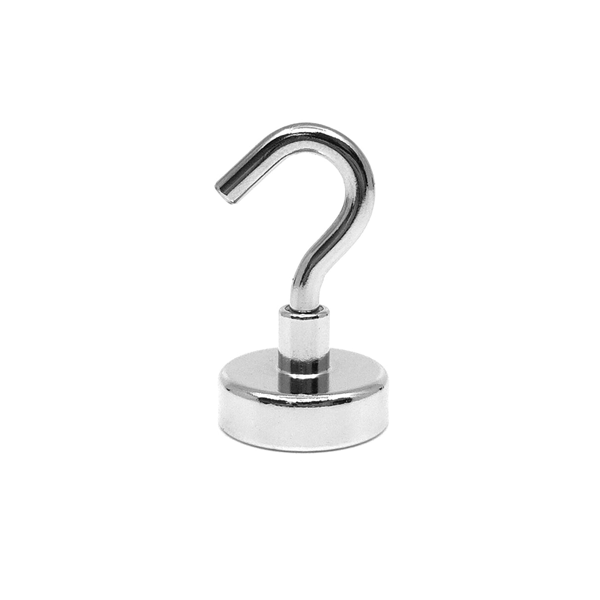 Potmagnet med krok, Ø25 mm