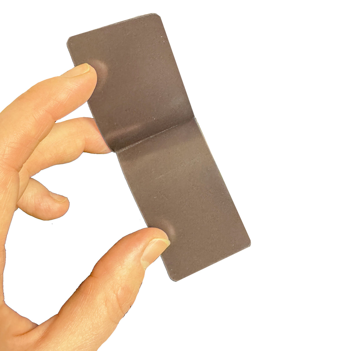 Magnetiske bokmerker 6x4 cm, hvite (2-pakk)
