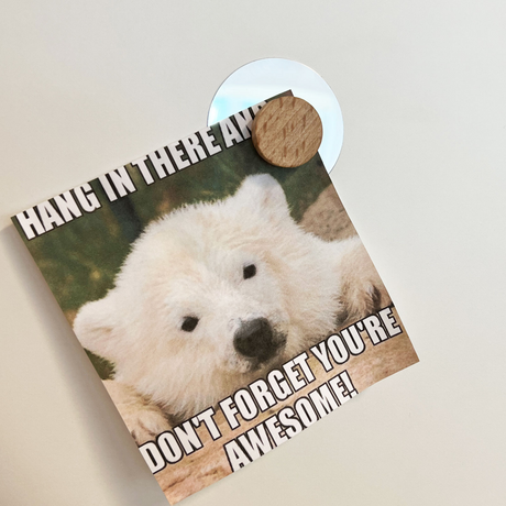 Runde stålplater Ø45 mm - 10-pakning (selvklebende)