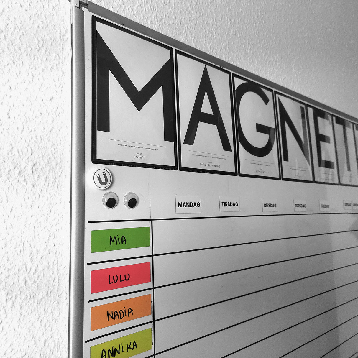 Tavlesett grunnpakke, m. ukedager (50 deler)