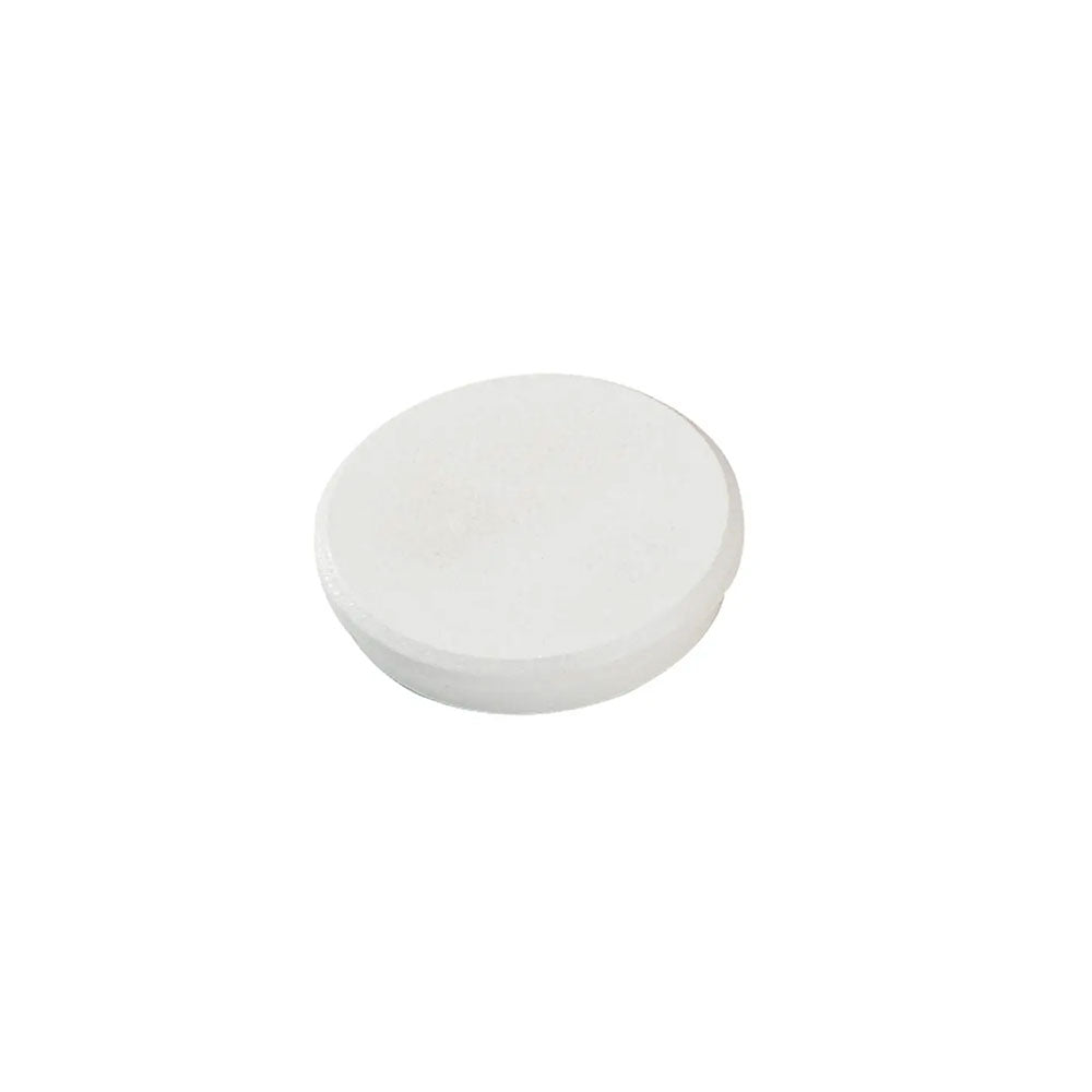 Dahle magnet, hvit Ø32 mm - kontormagnet