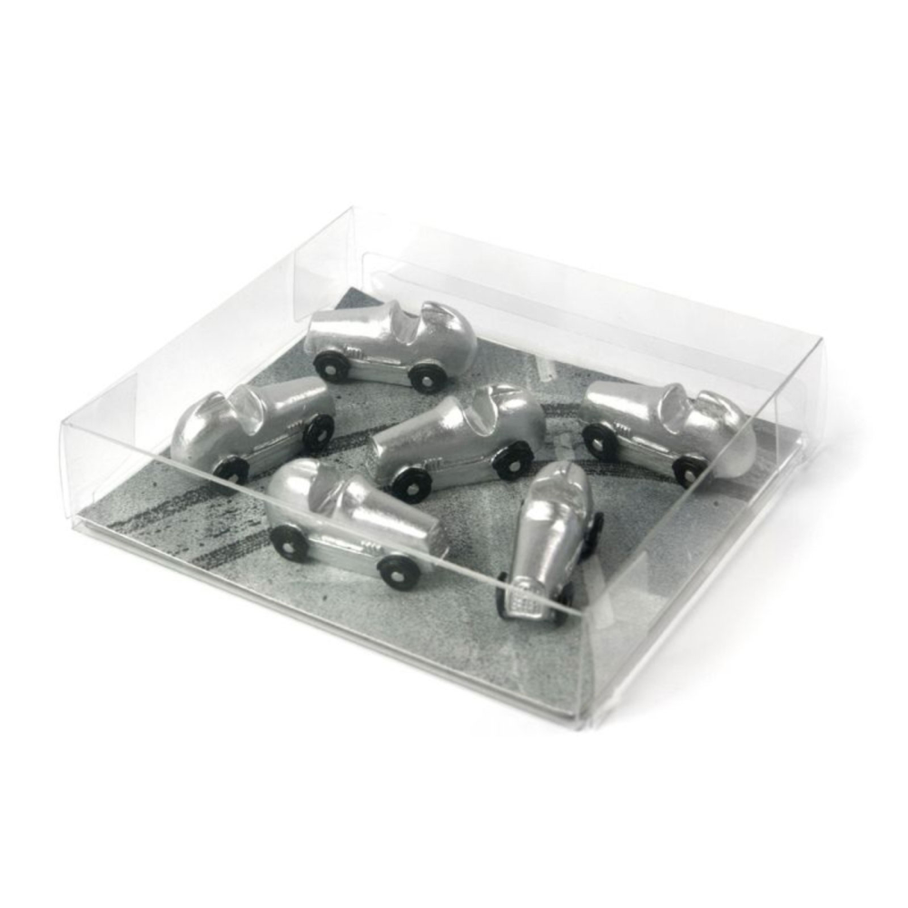 RACE CAR magneter, 5-pakning - kjøleskapsmagneter