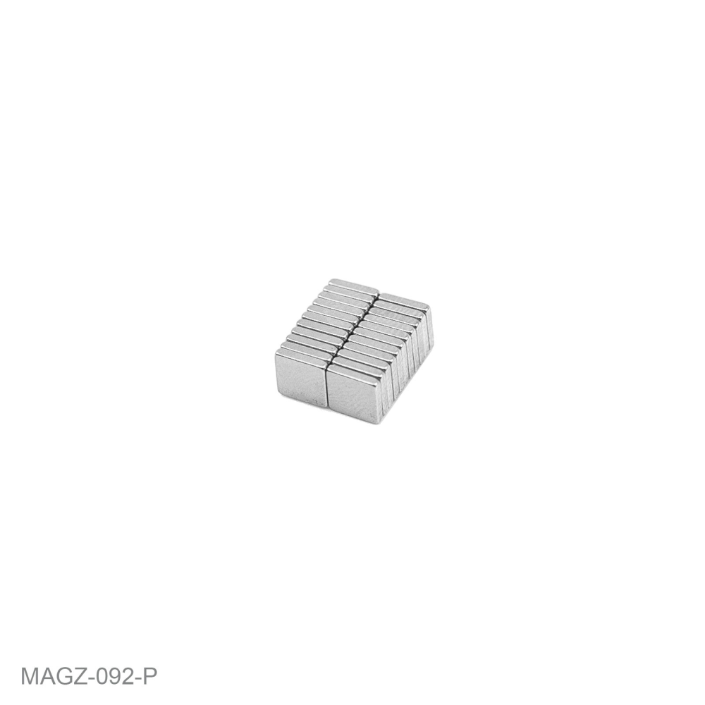 Supermagnet, Blokk 5x5x1 mm (neodymium)