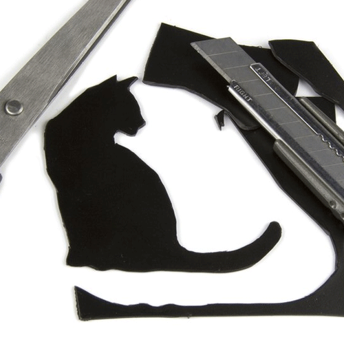 Magnetisk ark A4, hvit (flex 0,7 mm)