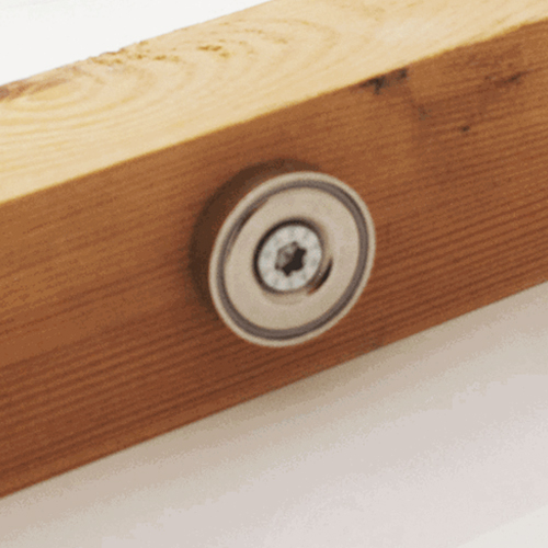 Countersunk potmagnet Ø25 mm