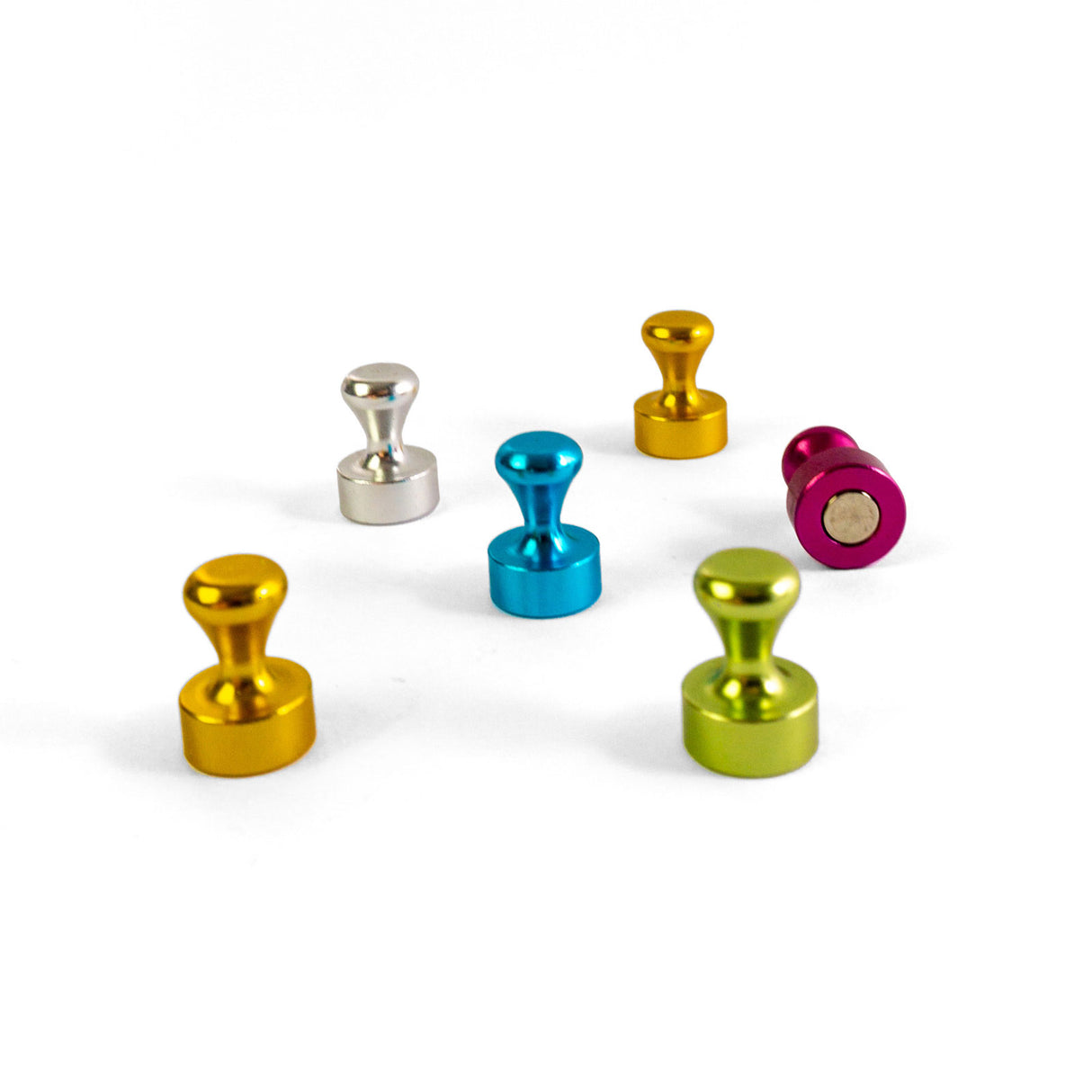 ELOX mix metall, 6-pakk - kjøleskapsmagneter