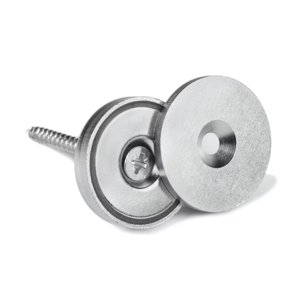 Countersunk metallplate Ø27 mm