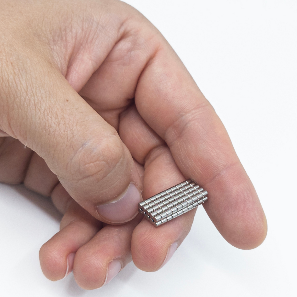 Hobbymagneter 2x2 mm (100-pakk)