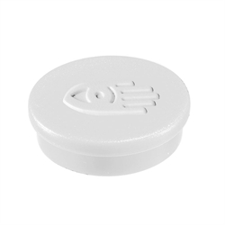 Legamaster Magnet, Hvit Ø30 mm