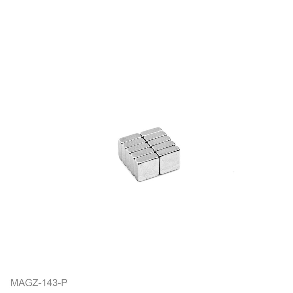 Supermagnet, Blokk 5x5x2 mm (neodymium)