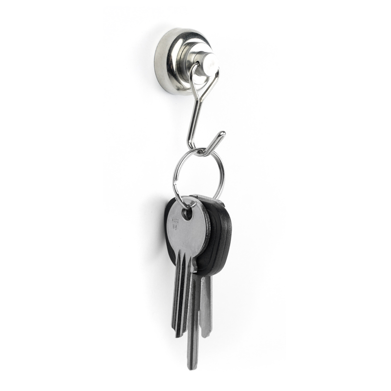 TWISTER magnetkrok 2-pakning, Ø25 mm stål (roterende)