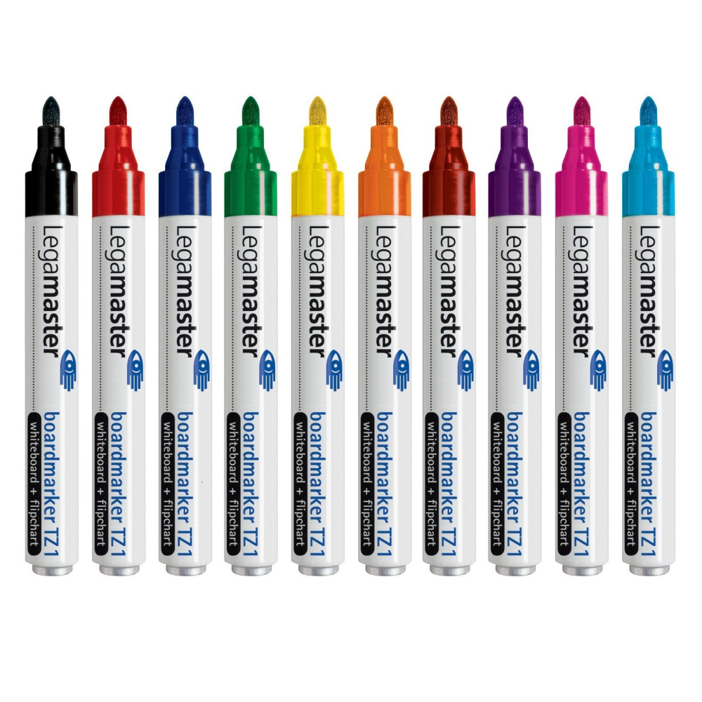 Legamaster Board Marker TZ1, 10-pack blanding (1,5 - 3 mm)