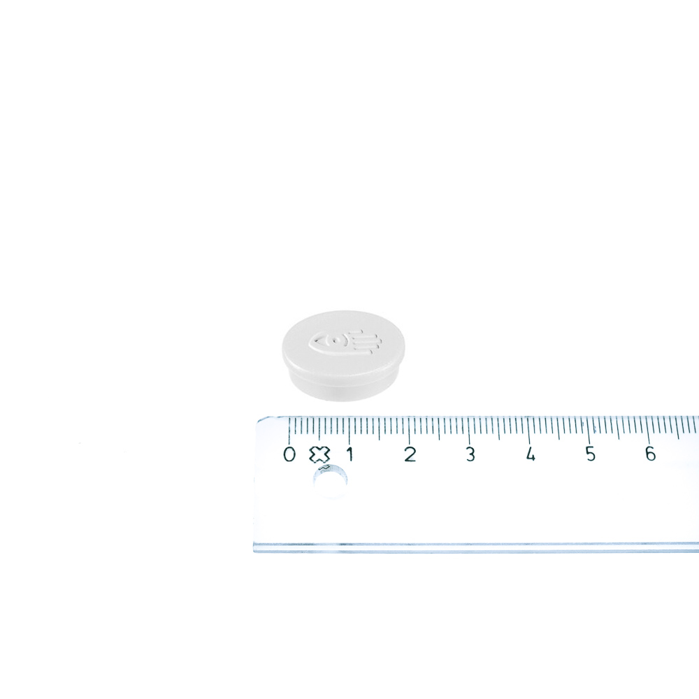 Legamaster Magnet, Hvit Ø20 mm