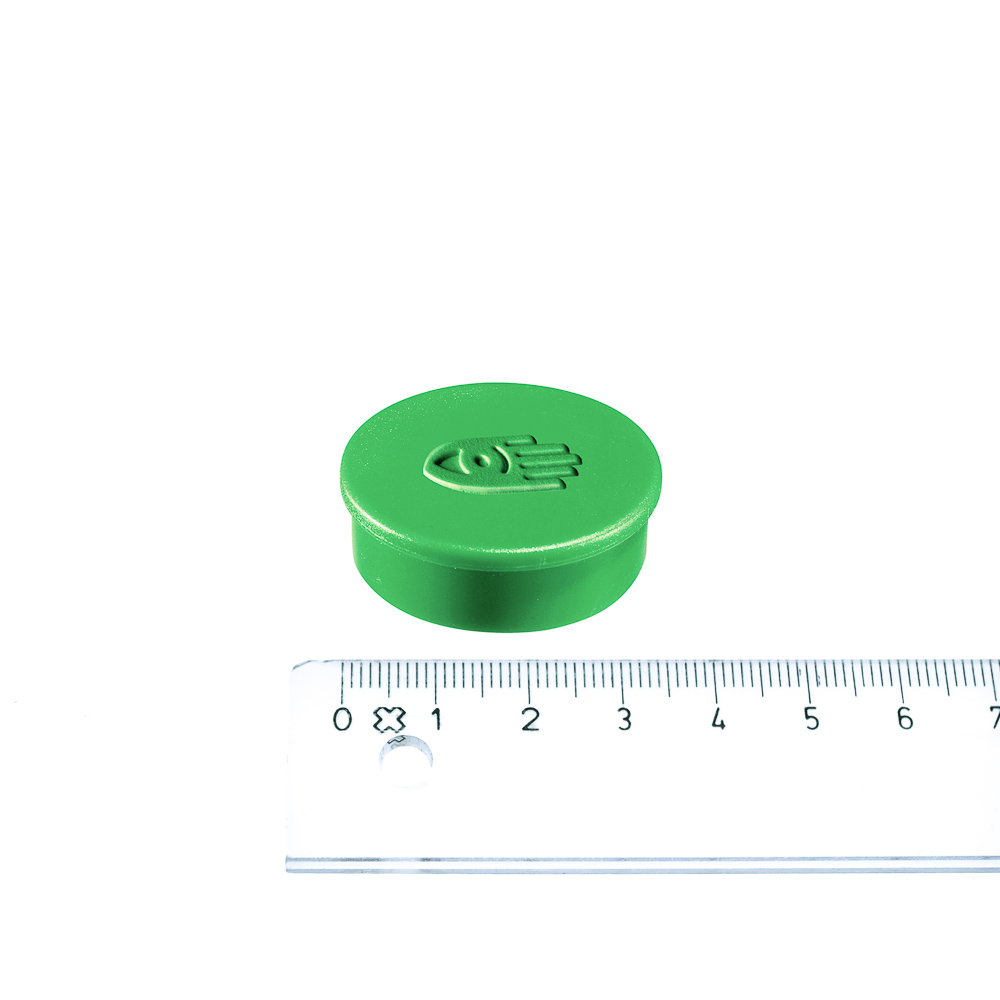 Legamaster Kontormagnet, Grønn Ø35 mm