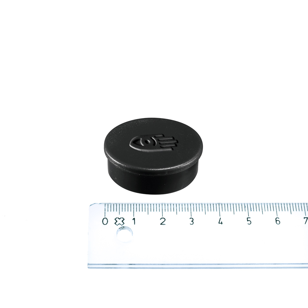 Legamaster Magnet, Svart Ø35 mm