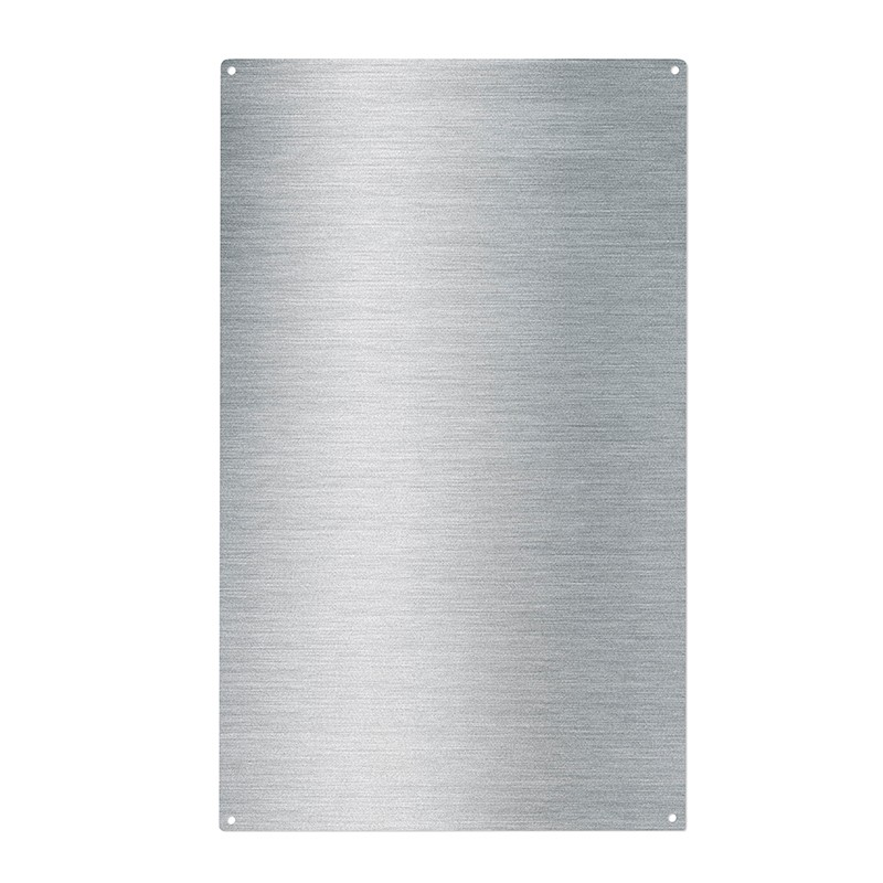 Tavle i magnetisk stål i rustfritt stål - Rektangulær 50x30 cm