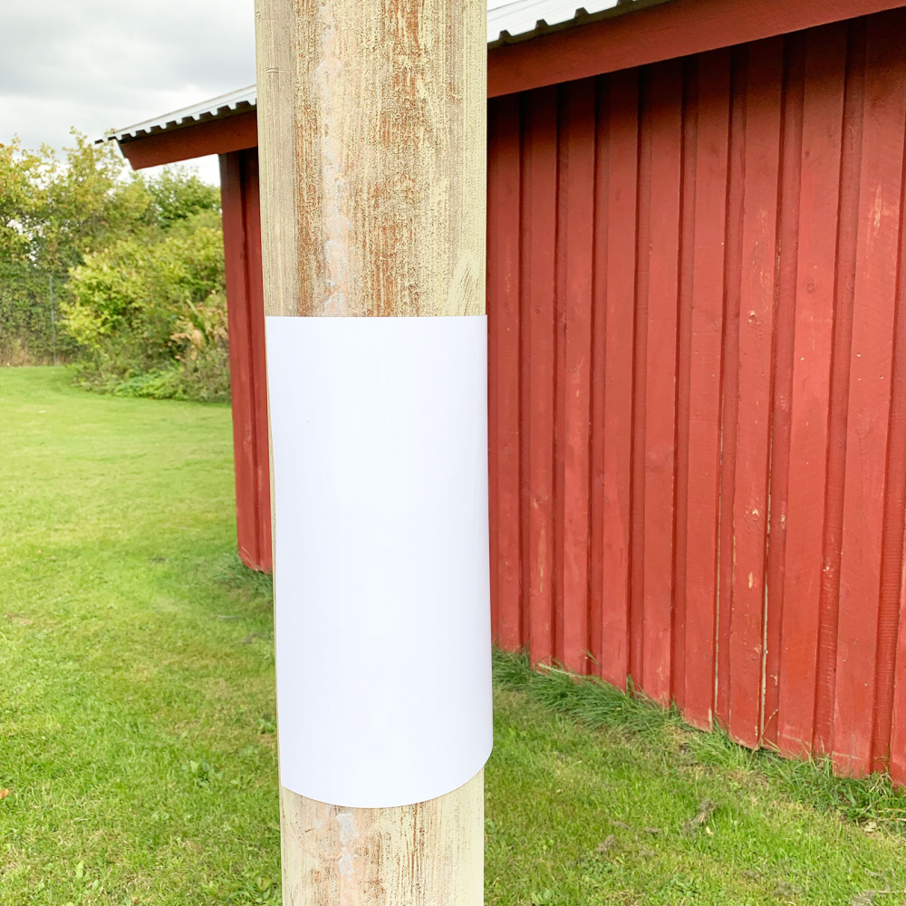 Magnetark m/skrivbar overflate, A3 hvit