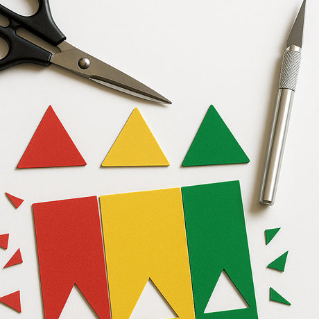 LEAN-pakke magnetisk ark A4 (3 farger)