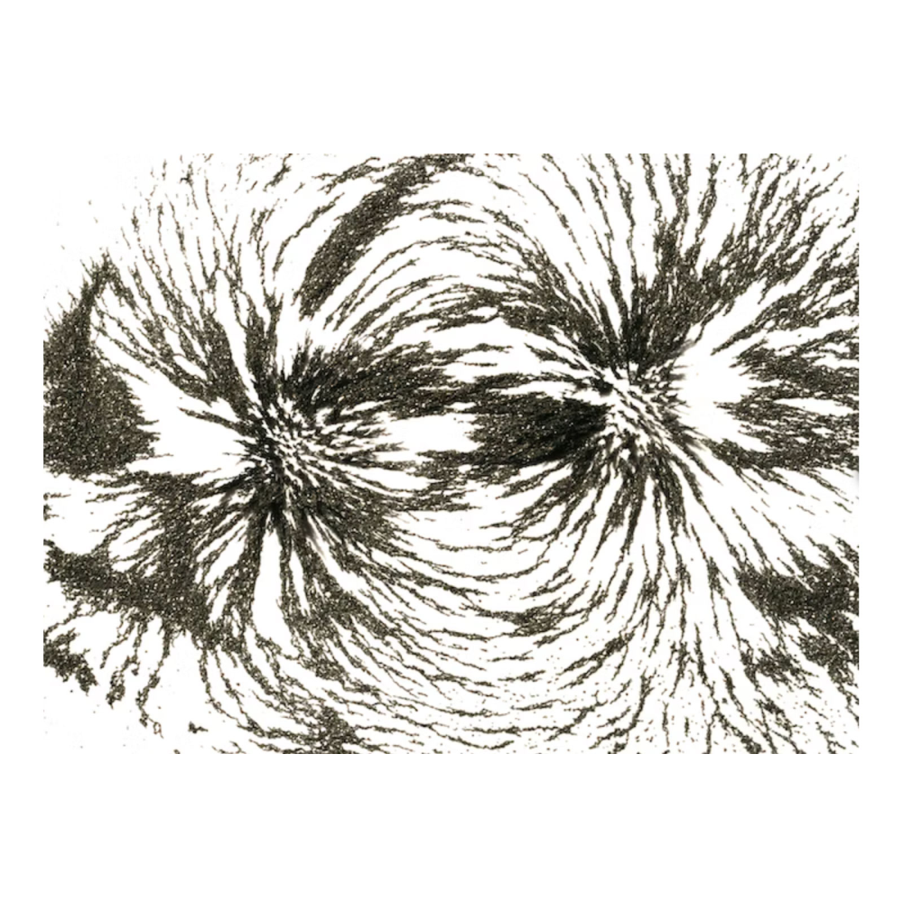 Blokk 100x15 mm, rød/grønn (lang modell) - AlNiCo