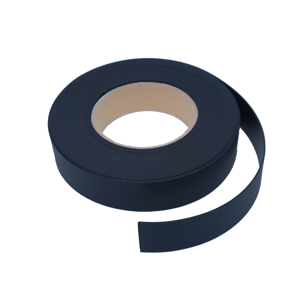 Magnettape Sort, 40 mm (10 meter, rull)