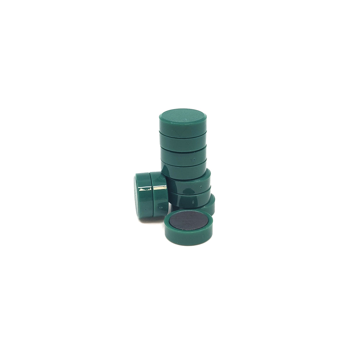 Magnordic Kontormagnet, Grønn Ø20 mm (10-pakk)