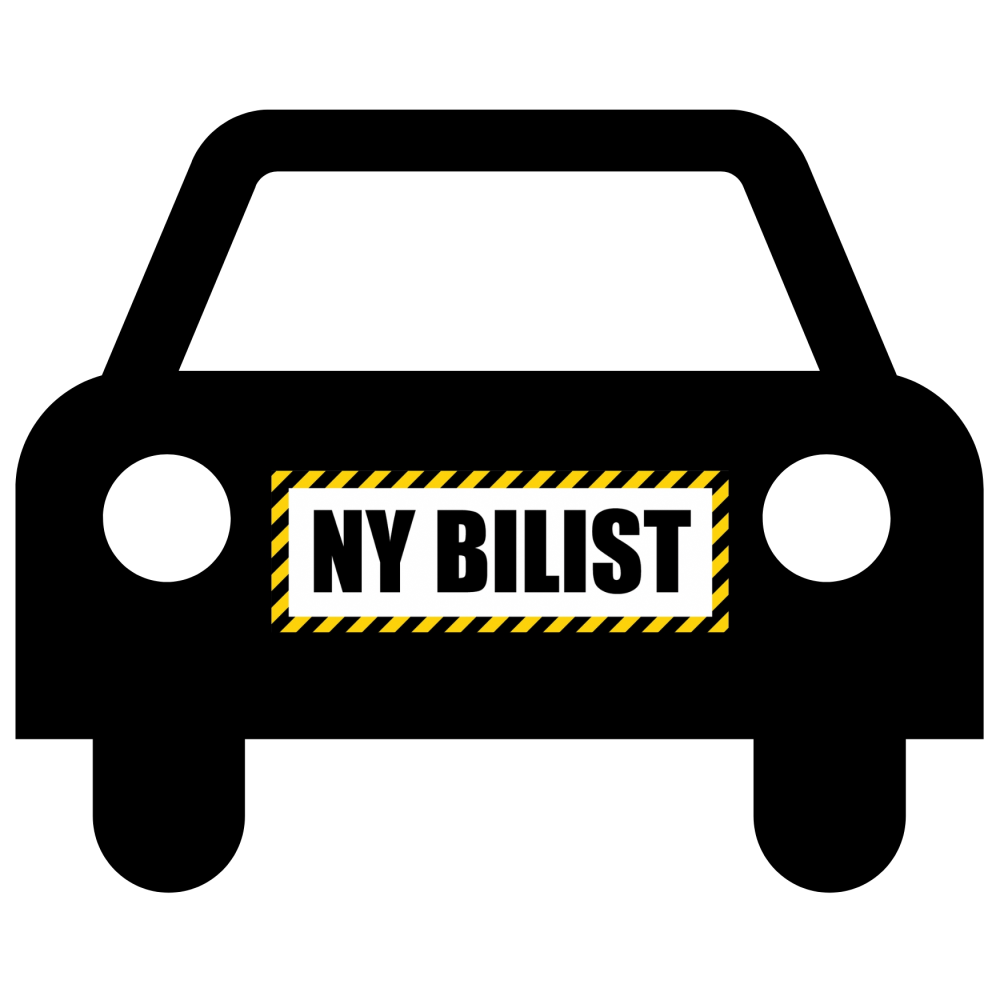 NY BILIST #1 - magnetisk skilt for bil