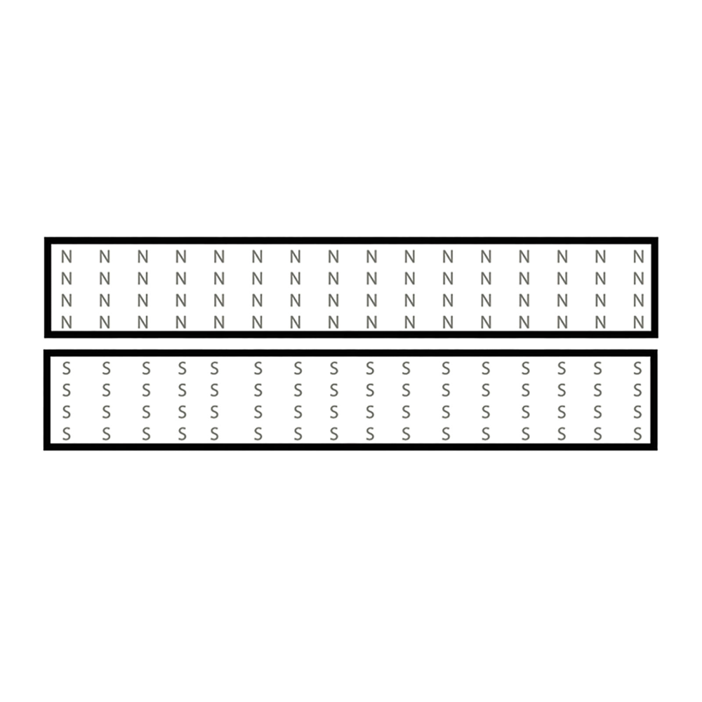 Magnetbånd Gråt, 12 mm x 1 m - NORD & SYD