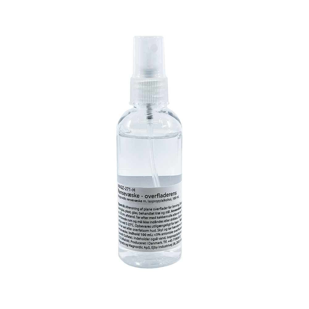 Rensevæske for overflater, 100 ml. (isopropyl)