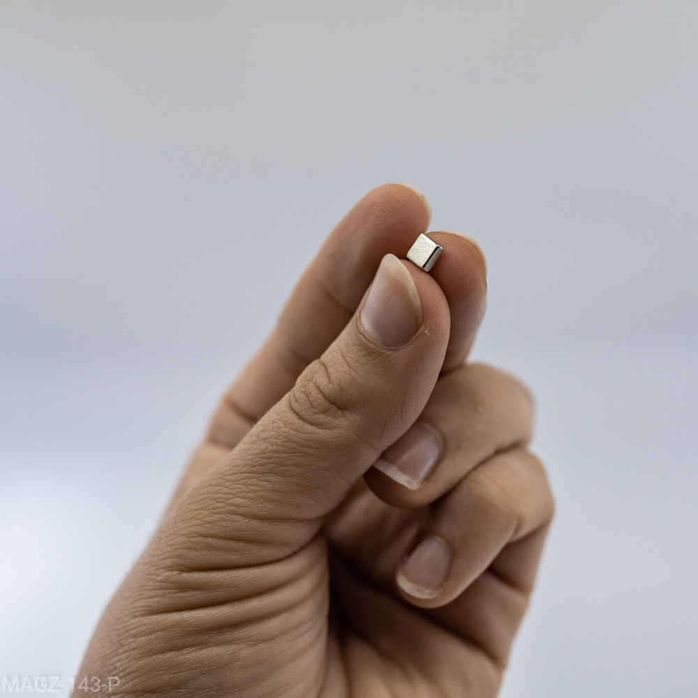 Supermagnet, Blokk 5x5x2 mm (neodymium)