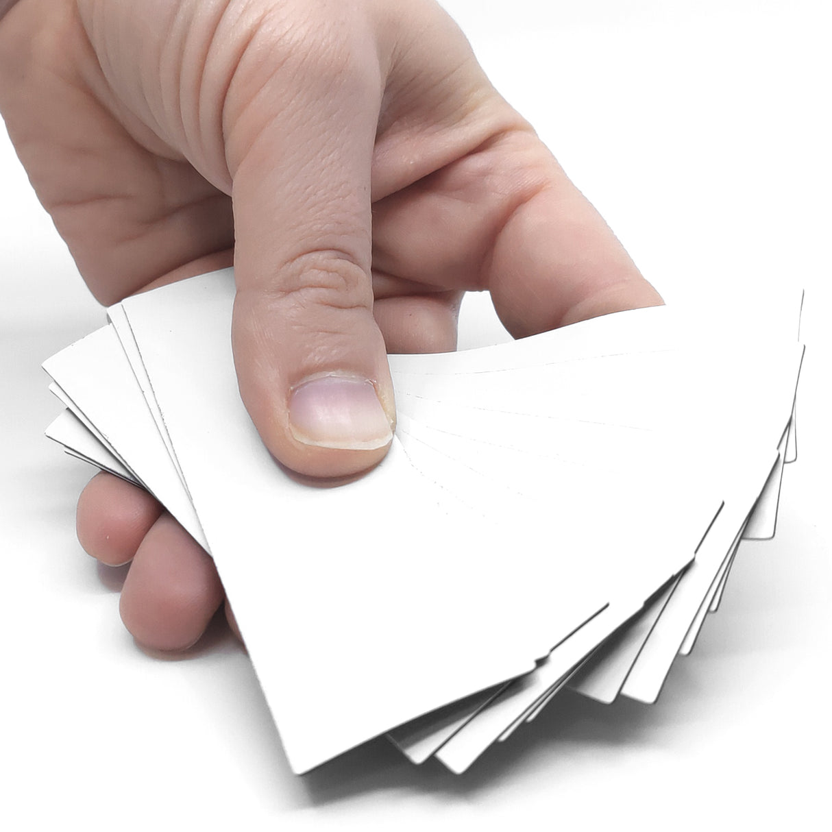 MagNotes 12-pakk 10x3 cm - Hvit