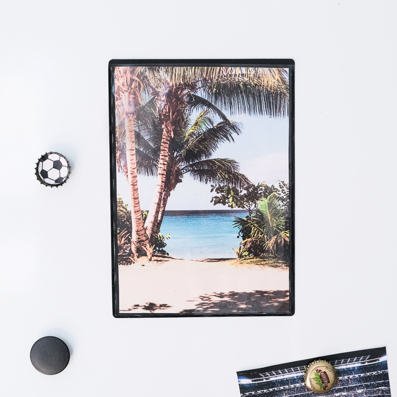 Magnetlomme 13x18 cm, Svart