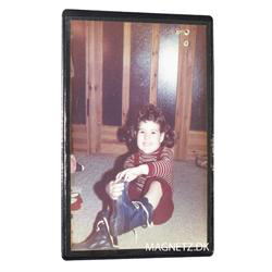 Magnetlomme 6x9 cm, Svart