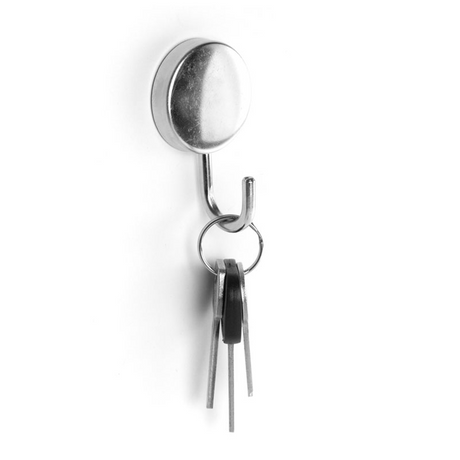 MAMBA magnetkroker sølv, XL 2-pak