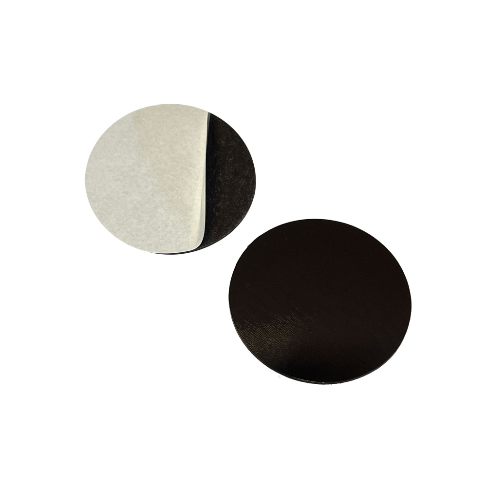 Ø4,8 cm magnetisk folie med selvklebende