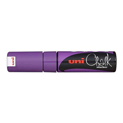 UNI Chalk Marker 8 mm, Lilla