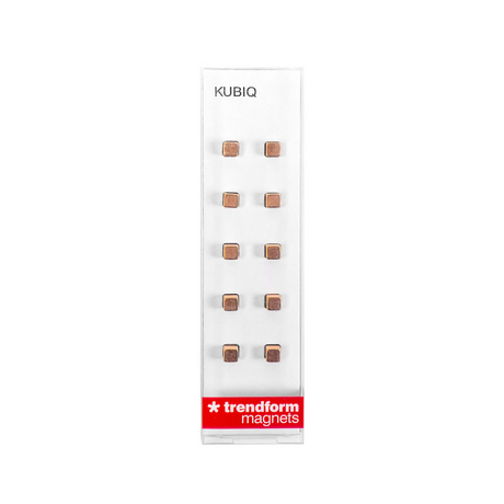CUBE magneter 5x5x5 mm 6-pakk, Kobber