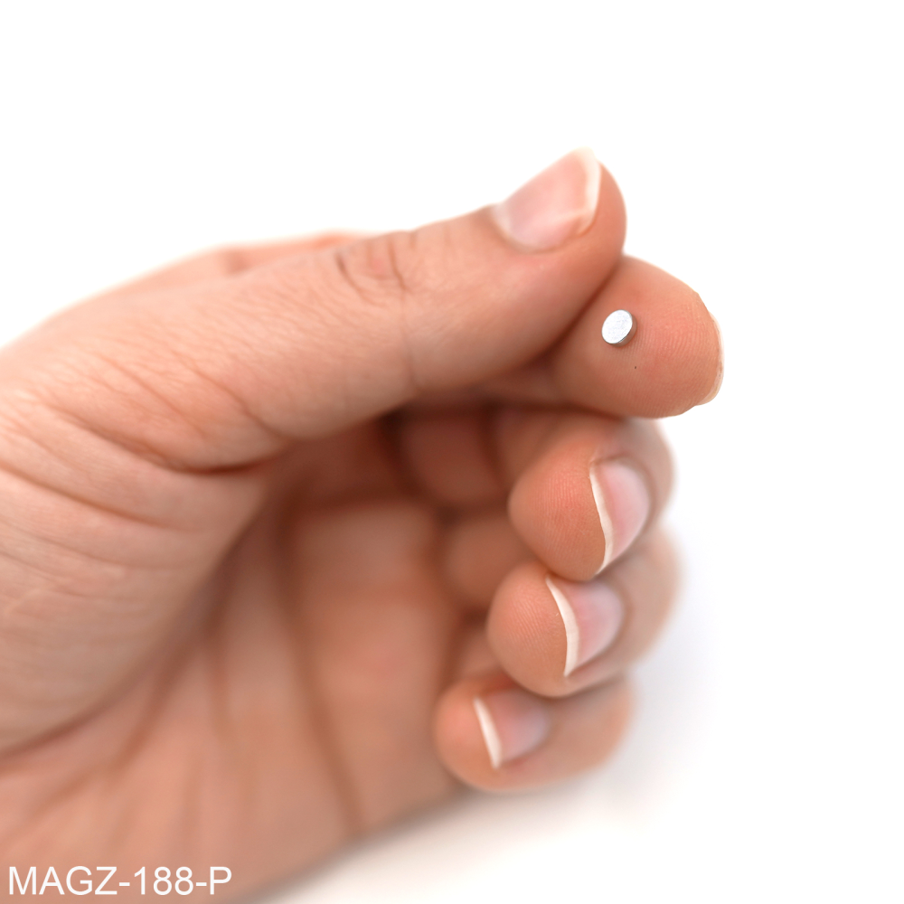 Supermagnet, Skive 4x1 mm (neodymium)