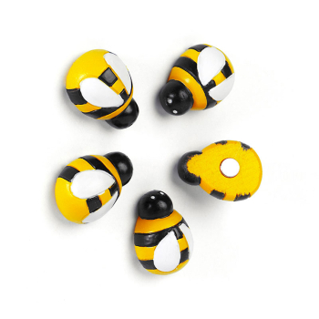 Honey bee er 5-pakk biemagneter fra Trendform FA4640