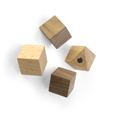 Wood Cube 3D tremagneter fra Trendform, merke FA3143.
