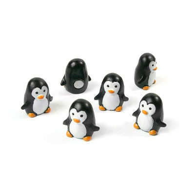 6-pakk magnetiske pingviner fra Trendform