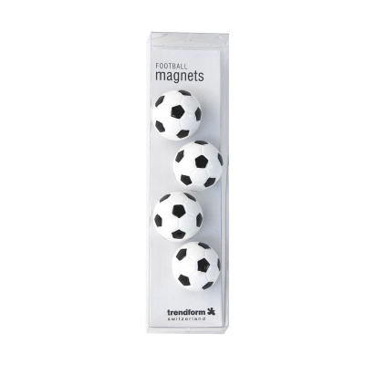 Eske med 4 fotball magneter fra Trendform