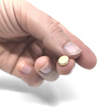 Supermagnet, Skive 8x2 mm, Gull