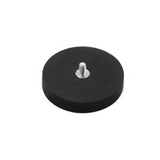 Gummimagnet med utvendig gjenge, Ø66 mm.