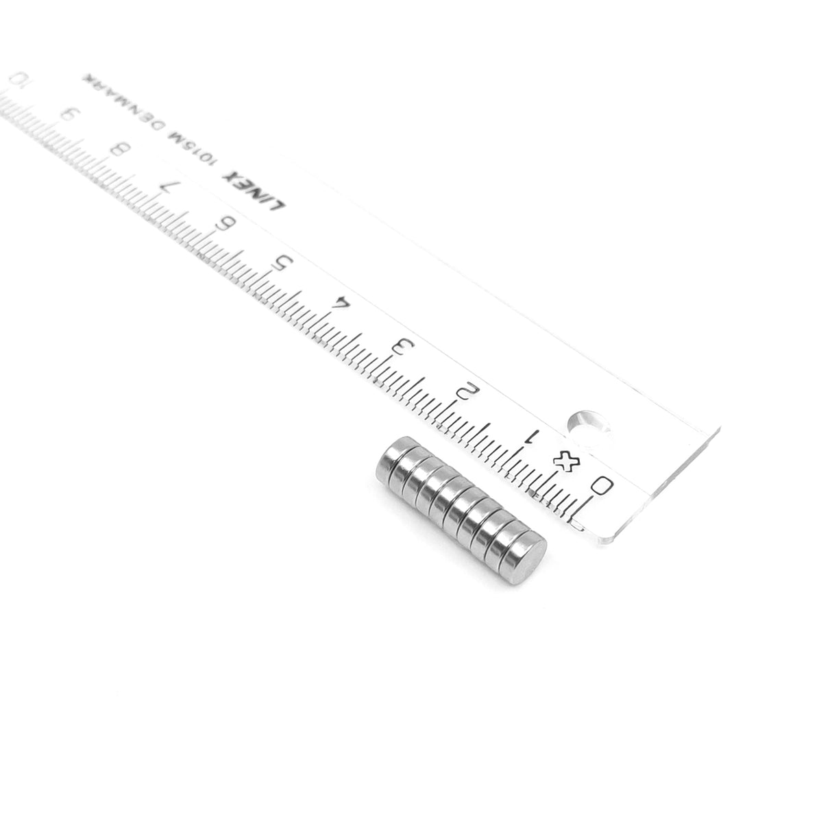 Supermagnet, Skive 6x2 mm (neodymium)